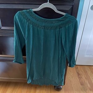 Girl’s green tunic/dress